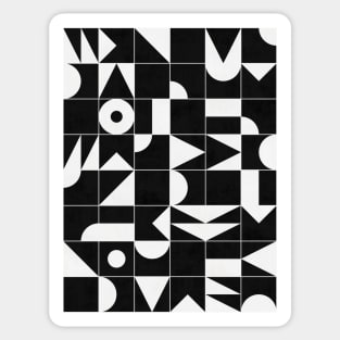 My Favorite Geometric Patterns No.18 - Black Sticker
